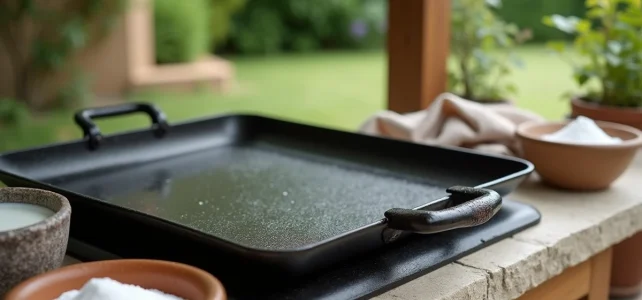 10 astuces efficaces pour nettoyer une plancha en fonte émaillée sans effort 10 astuces efficaces pour nettoyer une plancha en fonte émaillée sans effort